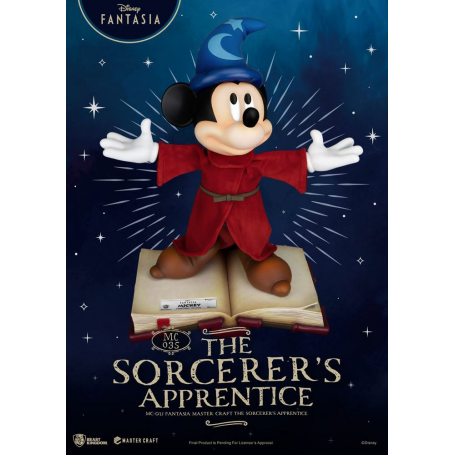 Fantasia Mickey Mouse Master Craft el hechicero aprendiz 38 cm