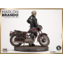 MARLON BRANDO W/BIKE OLD&RARE 1:6 RESIN