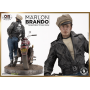 MARLON BRANDO W/BIKE OLD&RARE 1:6 RESIN