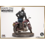 MARLON BRANDO W/BIKE OLD&RARE 1:6 RESIN