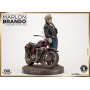 MARLON BRANDO W/BIKE OLD&RARE 1:6 RESIN