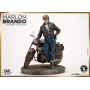 MARLON BRANDO W/BIKE OLD&RARE 1:6 RESIN