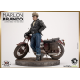 MARLON BRANDO W/BIKE OLD&RARE 1:6 RESIN