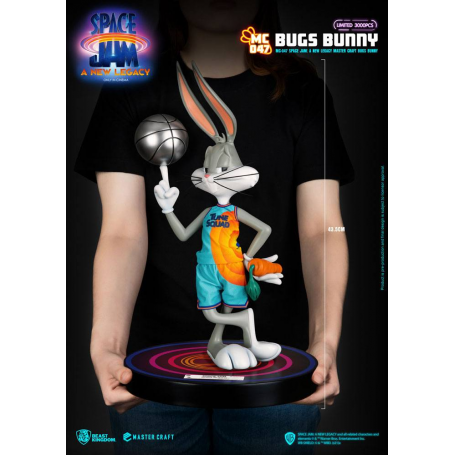 Space Jam A New Legacy Estatua Master Craft Bugs Bunny 43 cm