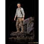 Uncharted Movie Estatua Deluxe Art Scale 1/10 Nathan Drake 22 cm