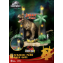 Parque Jurásico Diorama PVC D-Stage Park Gate 15 cm