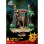 Parque Jurásico Diorama PVC D-Stage Park Gate 15 cm