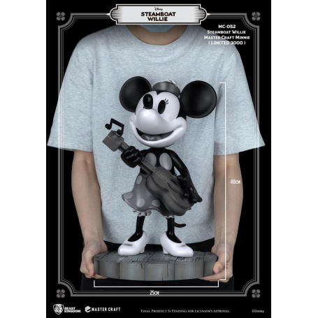 Steamboat Willie Estatua Master Craft Minnie 40 cm