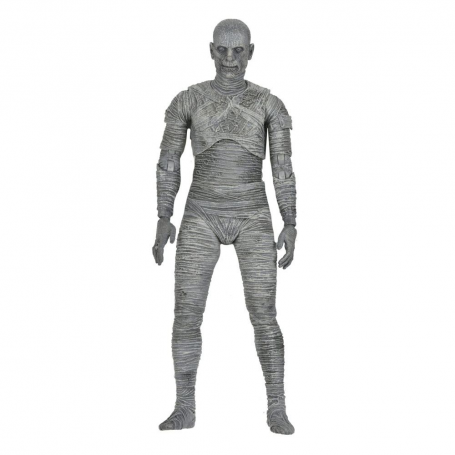 Universal Monsters Figura Ultimate The Mummy (Black & White) 18 cm