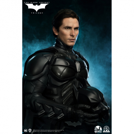 4699€ The Dark Knight Trilogy Busto tamaño real Batman (Christian Bale) 91  cm