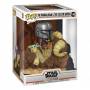 Star Wars The Mandalorian POP! Deluxe Vinyl Figura The Mandalorian on Wantha with Child in Bag 9 cm