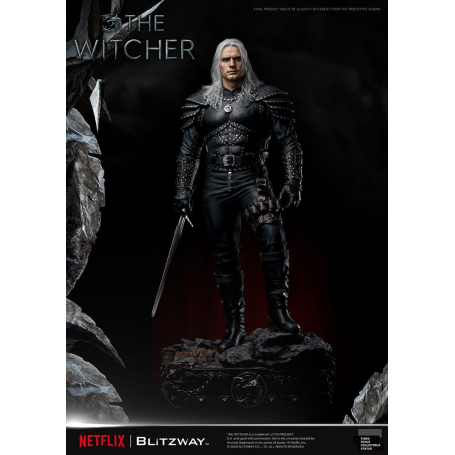 The Witcher Estatua Infinite Scale 1/3 Geralt of Rivia 74 cm