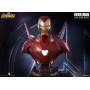 Busto Iron Man Battle Damaged Mark 50