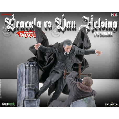 Horror of dracula - dracula vs van helsing 1/6 diorama