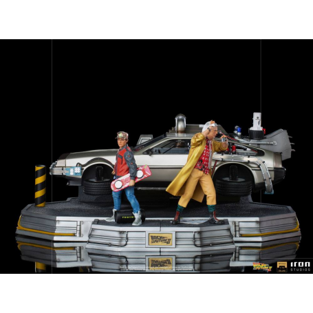 Regreso al Futuro II Estatuas 1/10 Art Scale Full Set Deluxe 58 cm