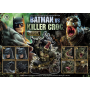 2499€ Batman Estatua Ultimate Premium Masterline Series Batman Versus Killer Croc Deluxe Bonus Version 71 cm
