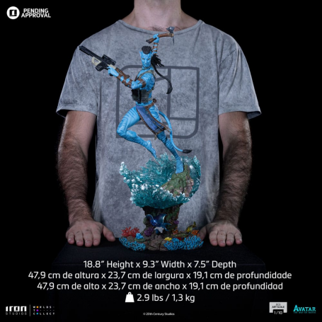 Avatar: The Way of Water Estatua BDS Art Scale 1/10 Jake Sully 48 cm