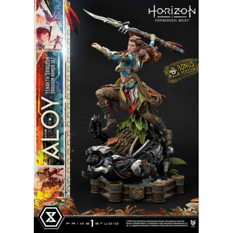 1895€ Horizon Forbidden West Estatua Ultimate Premium Masterline Series 1/4 Aloy Bonus Version 69 cm