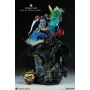 COURT OF THE DEAD ESTATUA PREMIUM FORMAT MALAVESTROS DEATHS CHRONICLER FOOL 52 CM