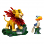 379€ Disney pack de 2 Estatuas Master Craft El rey león Little Simba & Zazu 31 cm