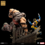 Marvel Estatua 1/10 BDS Art Scale Wolverine vs Juggernaut heo EU Exclusive 30 cm