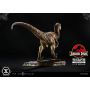 195€ Jurassic Park Estatua Prime Collectibles 1/10 Velociraptor Closed Mouth 19 cm