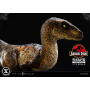 195€ Jurassic Park Estatua Prime Collectibles 1/10 Velociraptor Closed Mouth 19 cm