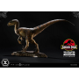 195€ Jurassic Park Estatua Prime Collectibles 1/10 Velociraptor Closed Mouth 19 cm