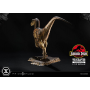 195€ Jurassic Park Estatua Prime Collectibles 1/10 Velociraptor Closed Mouth 19 cm