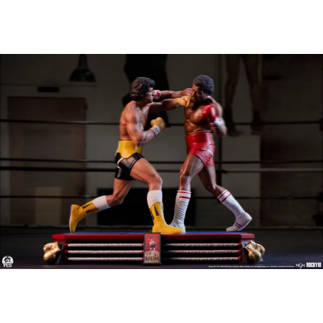 1799€ Rocky III Diorama 1/4 Statuette Rocky Balboa & Apollo Creed 48 cm