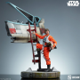 1849€ Star Wars Estatua Premium Format Luke Skywalker & X-Wing: Red Five, Standing By 76 cm