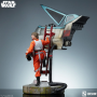 1849€ Star Wars Estatua Premium Format Luke Skywalker & X-Wing: Red Five, Standing By 76 cm
