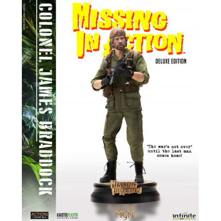 CHUCK NORRIS Desaparecido en Combate colonel james braddock 1/6 action figure deluxe edition