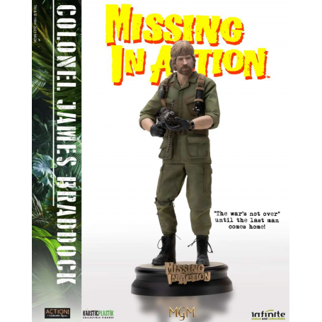CHUCK NORRIS Desaparecido en Combate colonel james braddock 1/6 action figure standard edition