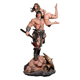 1549€ Conan el Bárbaro Estatua 1/4 Conan Deluxe Edition 63 cm