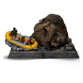649€ Jurassic World: Rebirth Estatua 1/20 Demi Art Scale T-Rex River Attack 22 cm