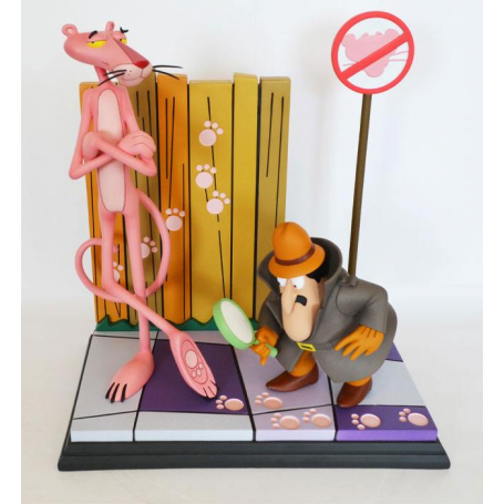 489€ La pantera rosa (película de 1963) Estatua Pink Panther & The Inspector 41 cm