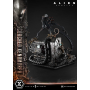 3269€ Alien: Romulus Estatua Museum Masterline XL 1/3 Scorched Xenomorph Deluxe Bonus Version 98 cm