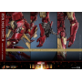 499€ Iron Man Figura Movie Masterpiece Diecast 1/6 Iron Man Mark III (Armor Suit Up Version) 32 cm