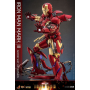 499€ Iron Man Figura Movie Masterpiece Diecast 1/6 Iron Man Mark III (Armor Suit Up Version) 32 cm