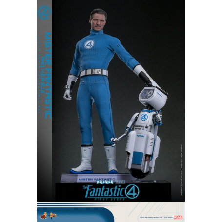 359€ Los Cuatro Fantásticos: primeros pasos Pack de 2 Figuras Movie Masterpiece 1/6 Mister Fantastic & H.E.R.B.I.E. 30 cm