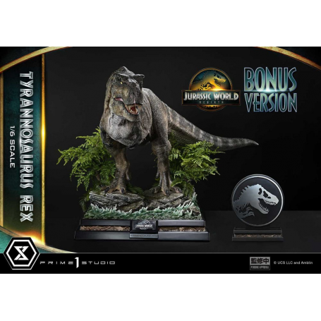 3849€ Jurassic World: el renacer Estatua Legacy Museum Collection 1/6 Tyrannosaurus Rex Bonus Version 94 cm
