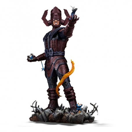 1099€ Fantastic Four Estatua 1/20 Demi Art Scale Statue Galactus Battle Diorama Deluxe 80 cm