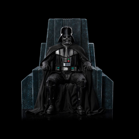 365€ Star Wars Estatua 1/10 Art Scale Darth Vader on Throne 18 cm