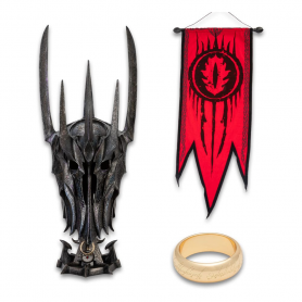 699€ El Señor de los Anillos Réplica Museum Collection 1/1 Casco de Guerra de Sauron 76 cm