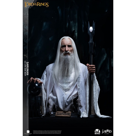 5199€ El Señor de los Anillos Busto tamaño natural Saruman 110 cm