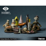 Little Nightmares Pack de 6 Figuras mini PVC Original Color Ver.