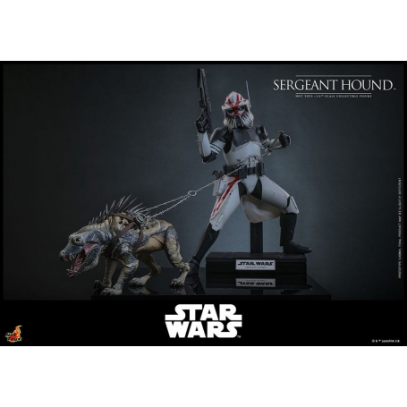 329€ Star Wars: The Clone Wars Figura 1/6 Sergeant Hound 30 cm