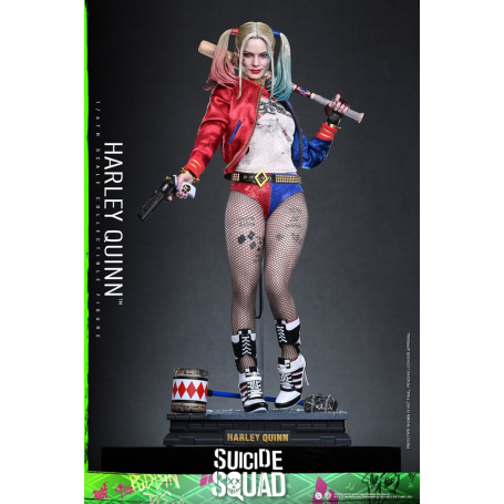 355€ Escuadrón Suicida Figura Movie Masterpiece 1/6 Harley Quinn 29 cm