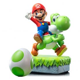 569€ Super Mario Estatua Mario & Yoshi 48 cm exclusive